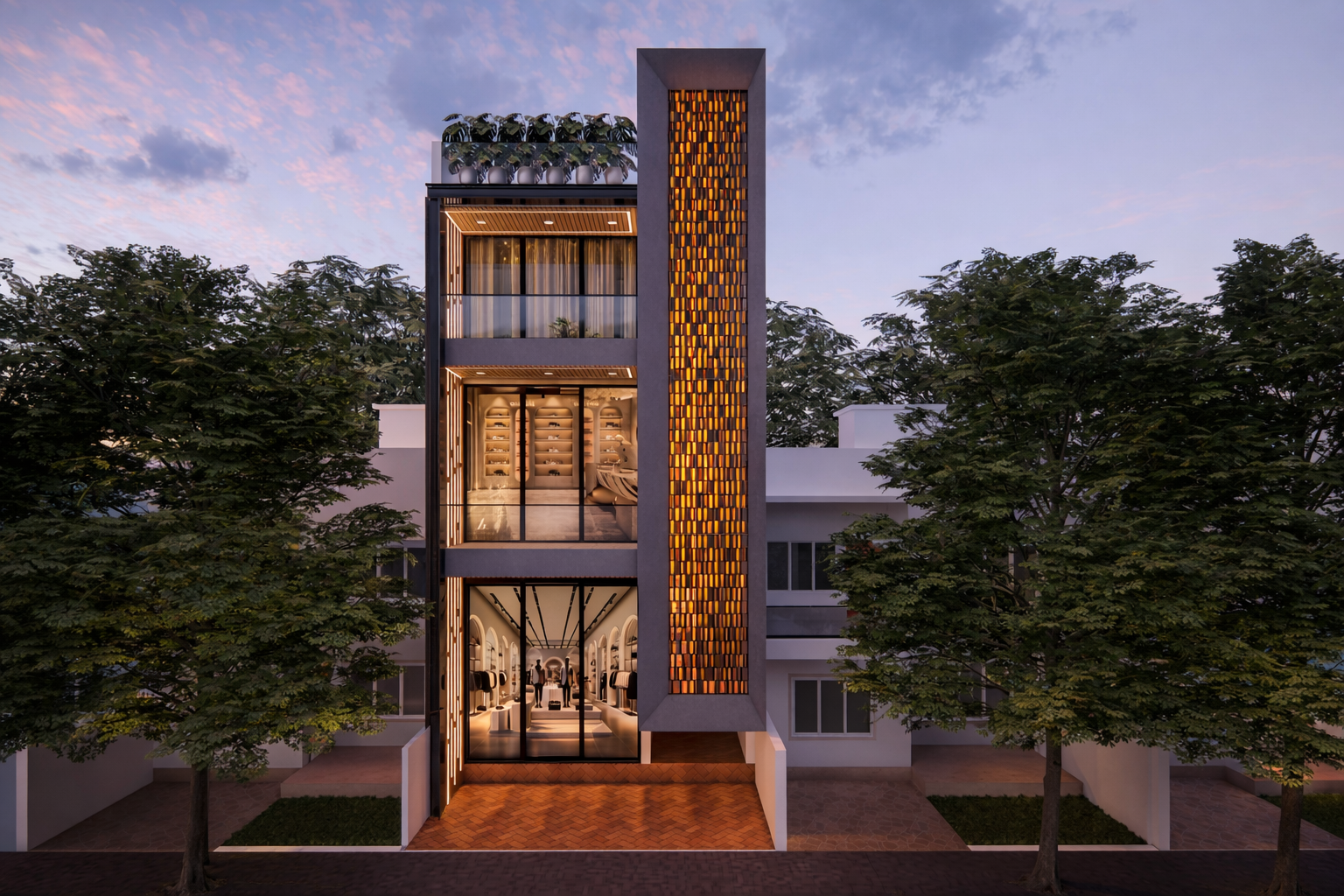 Modern luxury villa designed by Studio Nirlovya